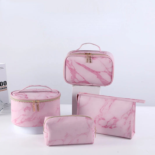 Marble Cosmetic Bag