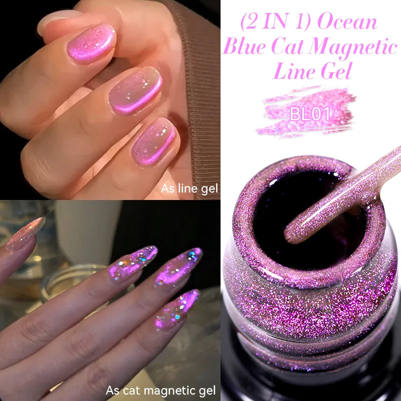 Glitter Gel Liner Nail Polish
