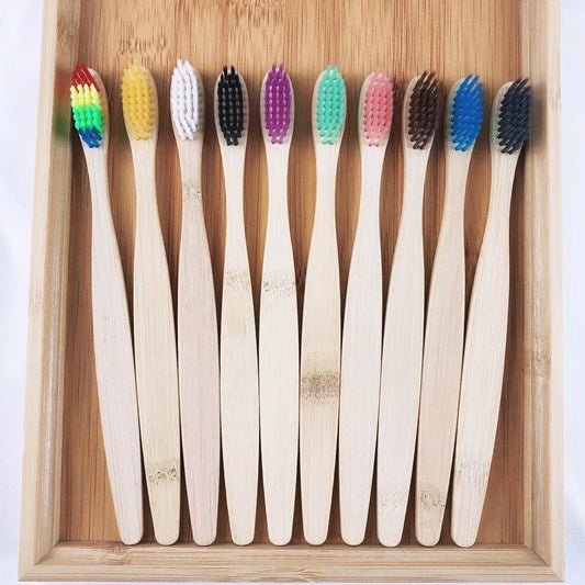 Natural Bamboo Soft Bristle Toothbrush