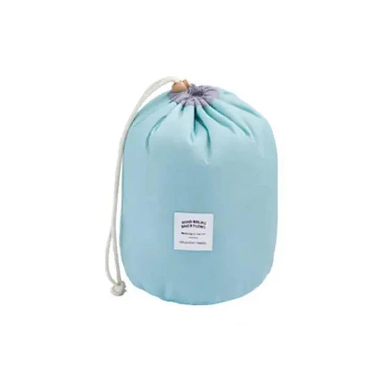 Round Waterproof Makeup Bag