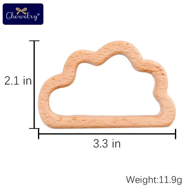 Baby Natural Wood Teething Toy