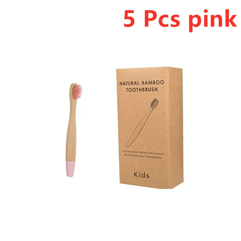 Children’s Cone Shape Bamboo Toothbrush
