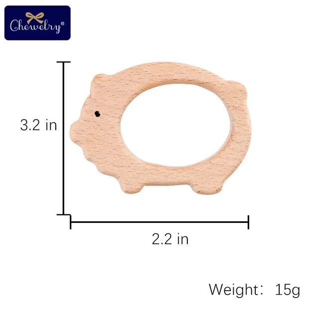 Baby Natural Wood Teething Toy