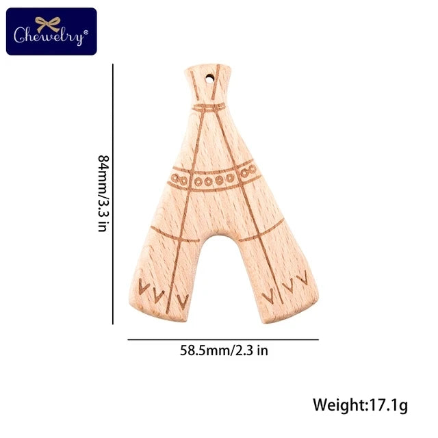 Baby Natural Wood Teething Toy