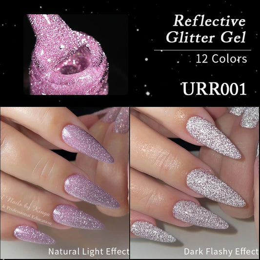 SUGAR Reflective Glitter Nail Gel