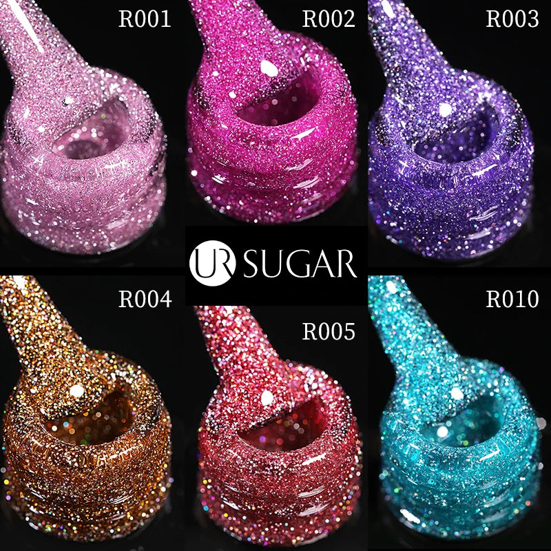 SUGAR Reflective Glitter Nail Gel