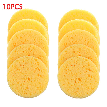 Natural Round Cosmetic Removal Sponge