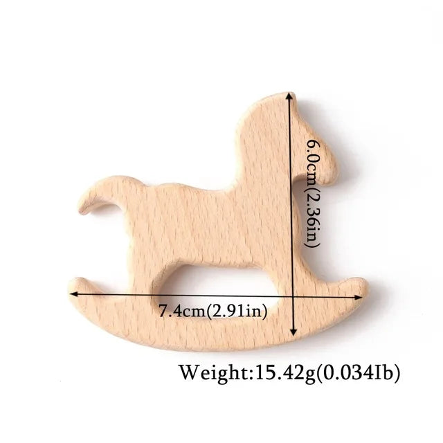 Baby Natural Wood Teething Toy