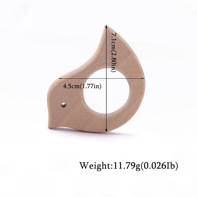 Baby Natural Wood Teething Toy