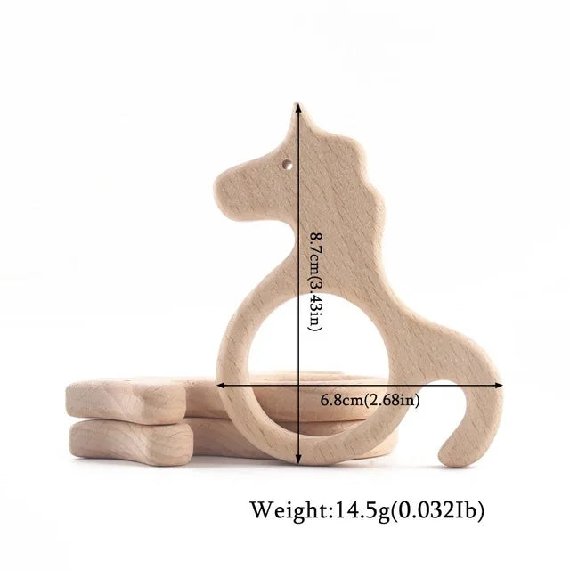 Baby Natural Wood Teething Toy