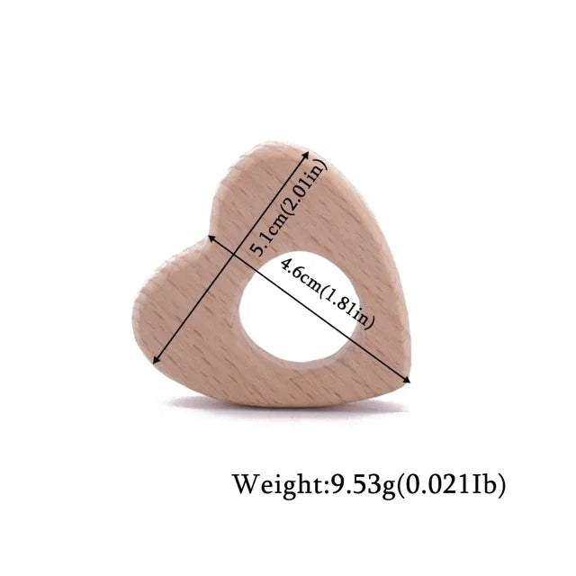 Baby Natural Wood Teething Toy