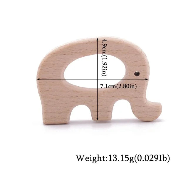 Baby Natural Wood Teething Toy