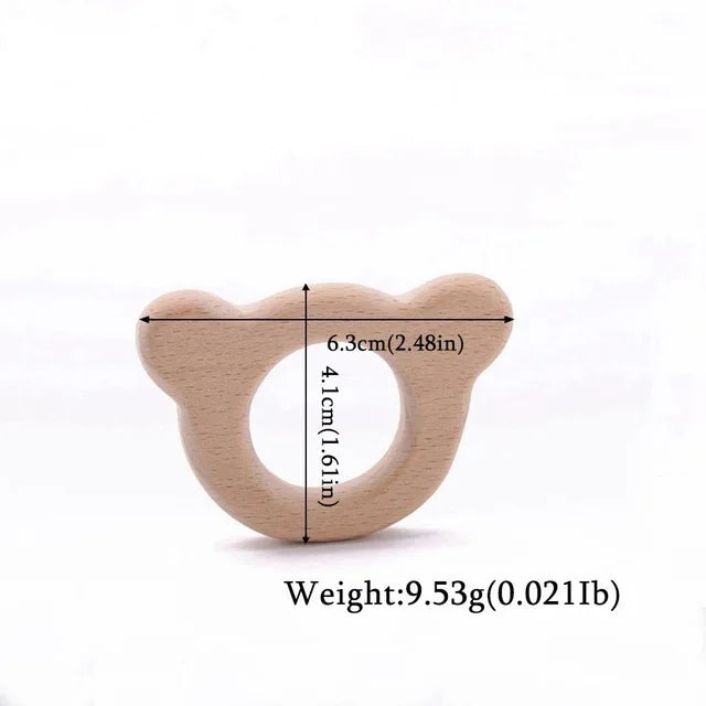 Baby Natural Wood Teething Toy
