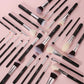 Complete Professional Make Up Brush Set with Goat Hair