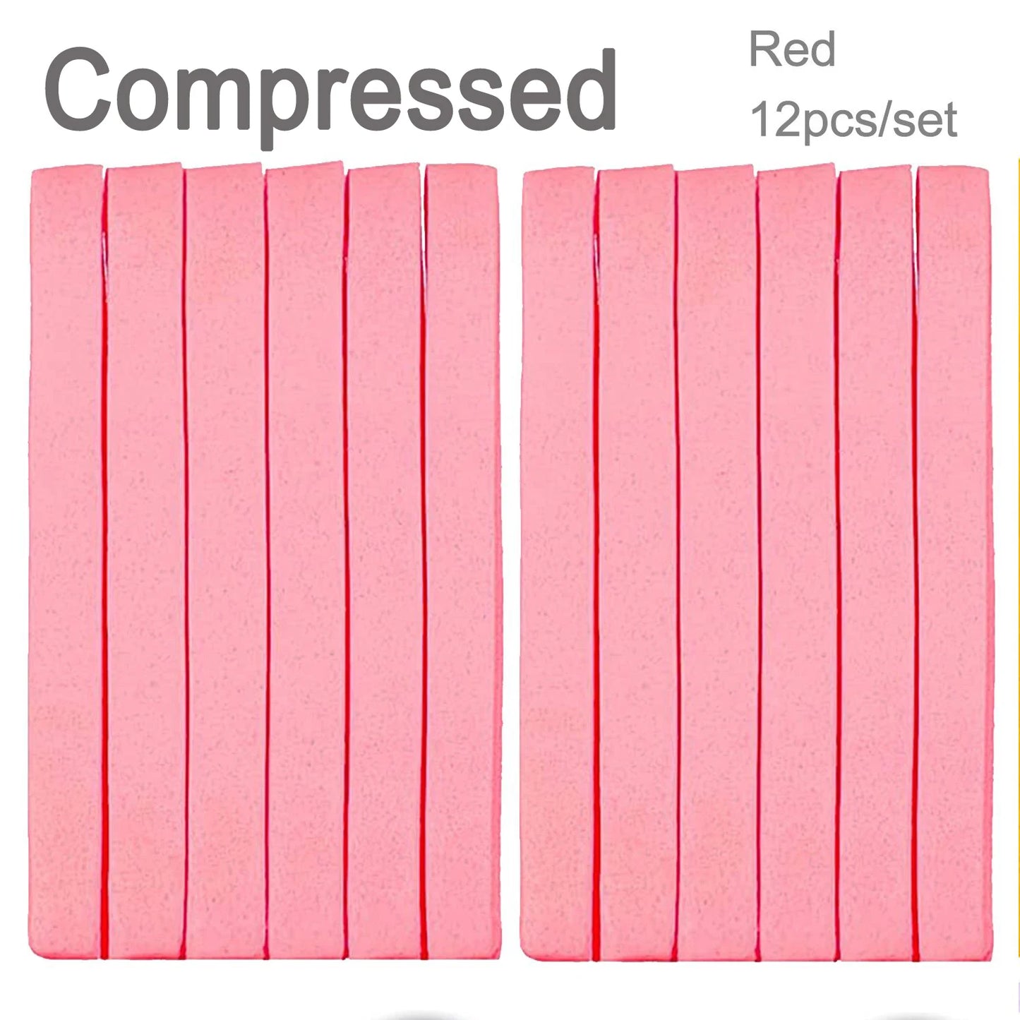 Natural Round Cosmetic Removal Sponge