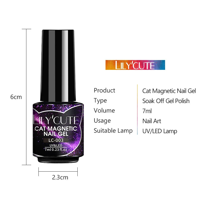 Cat Magnetic Gel Nail Polish