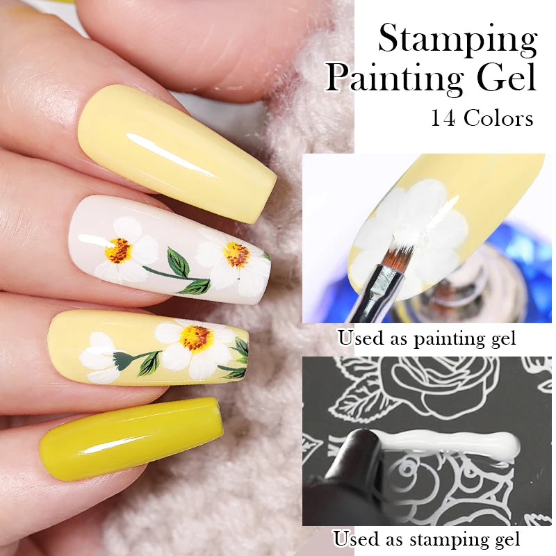 Nail Stamping Gel Polish