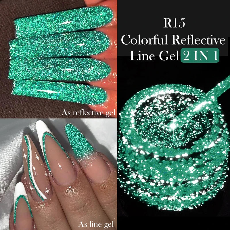 Glitter Gel Liner Nail Polish