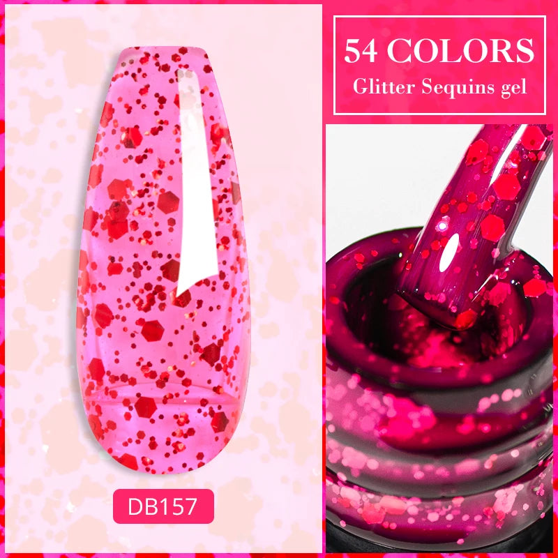 Dried Flower Gel Nail Polish