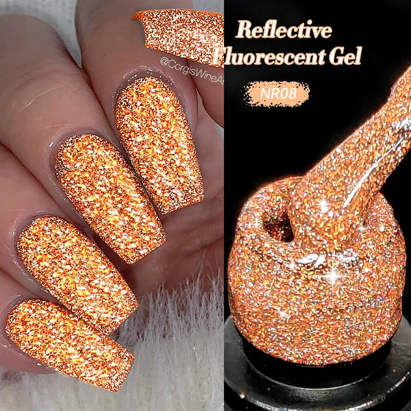 Reflective Metallic Gel Nail Polish
