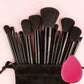 13Pcs Soft Fluffy Makeup Brush Set