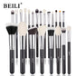Complete Professional Make Up Brush Set with Goat Hair