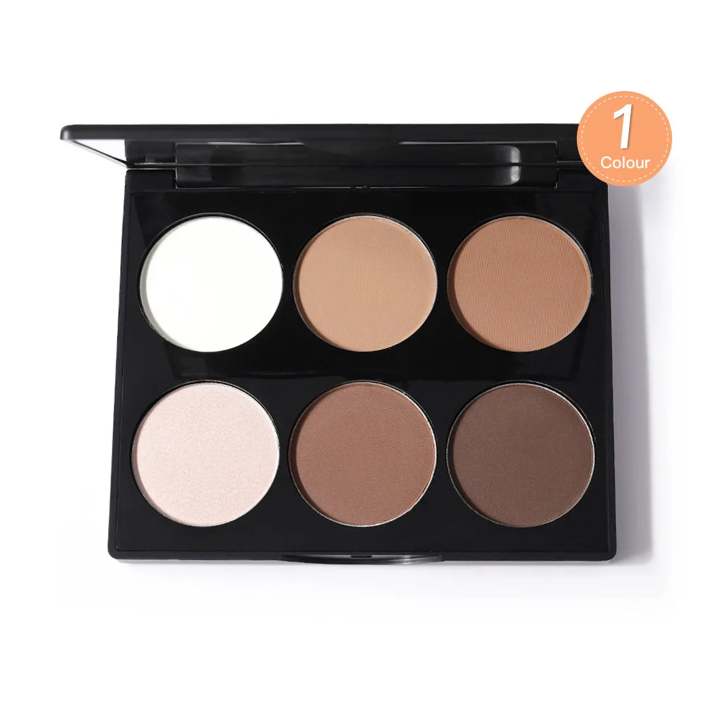 Coffee Colour Contour Palette