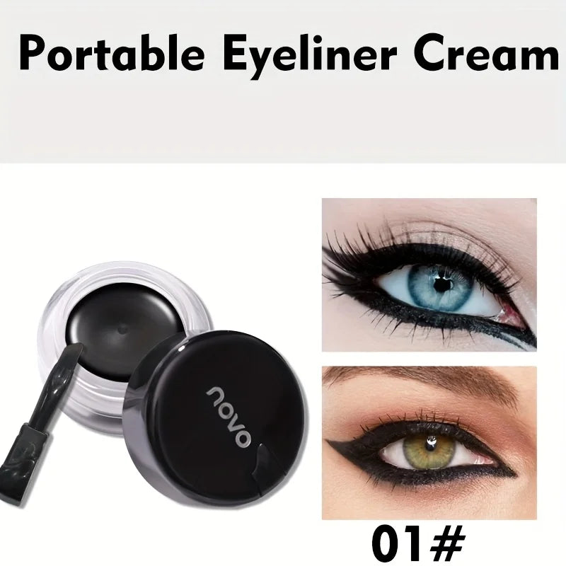 Quick Dry Eyeliner Gel Waterproof | HoneyLuxe Cosmetics