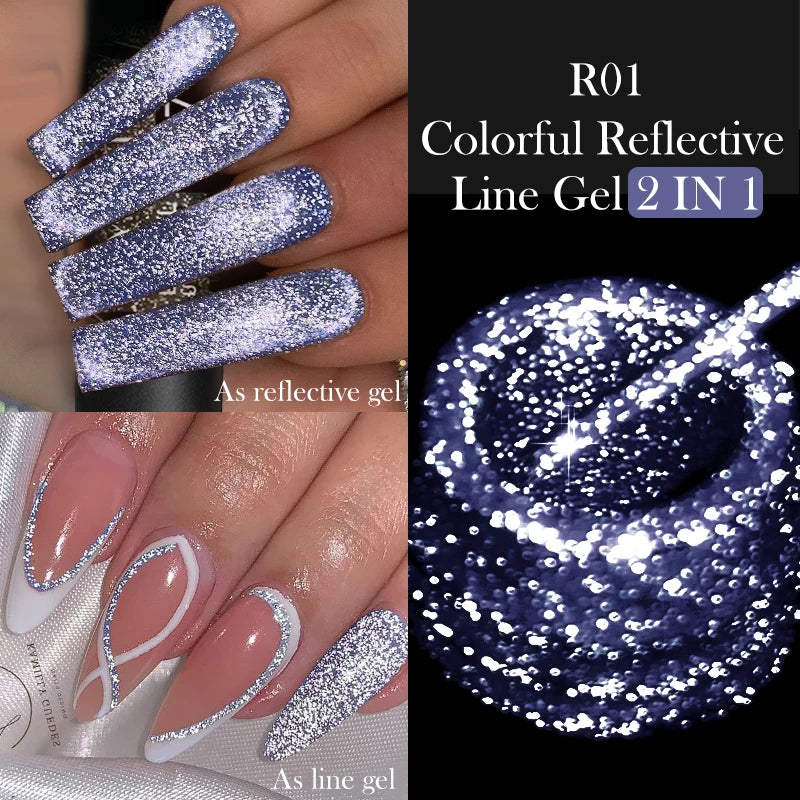 Glitter Gel Liner Nail Polish