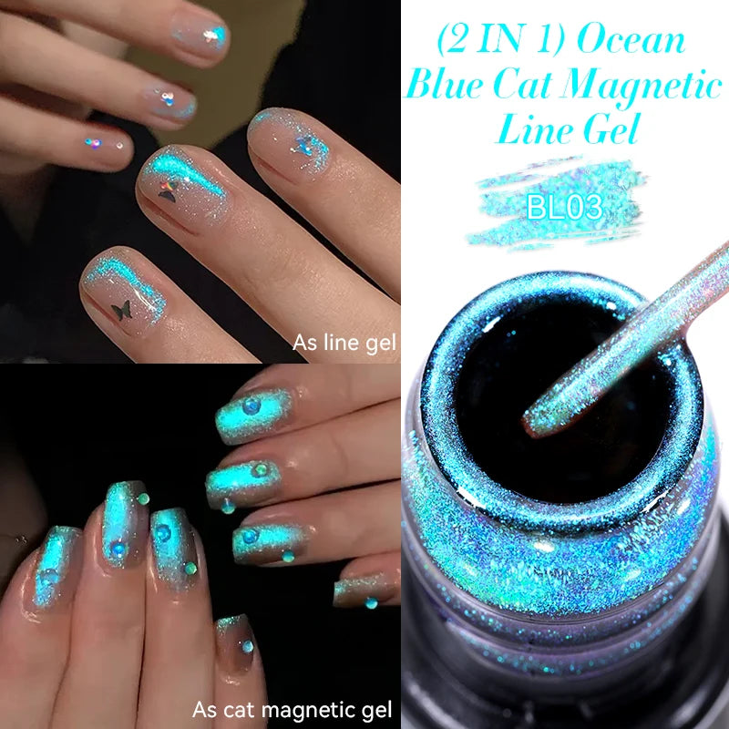 Glitter Gel Liner Nail Polish