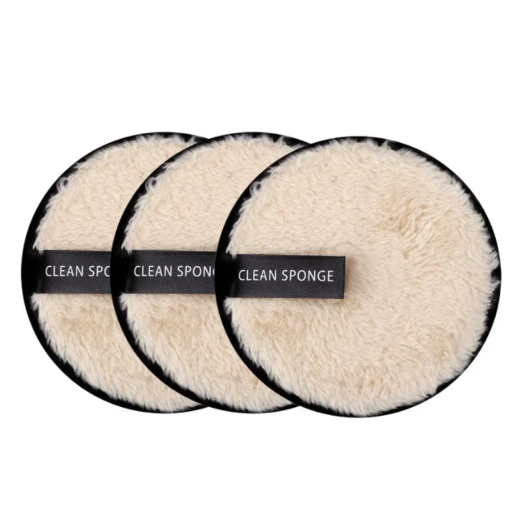 3Pcs Reusable Makeup Remover Pads