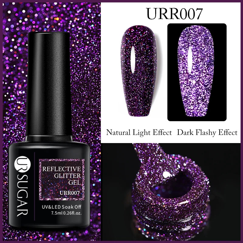 SUGAR Reflective Glitter Nail Gel