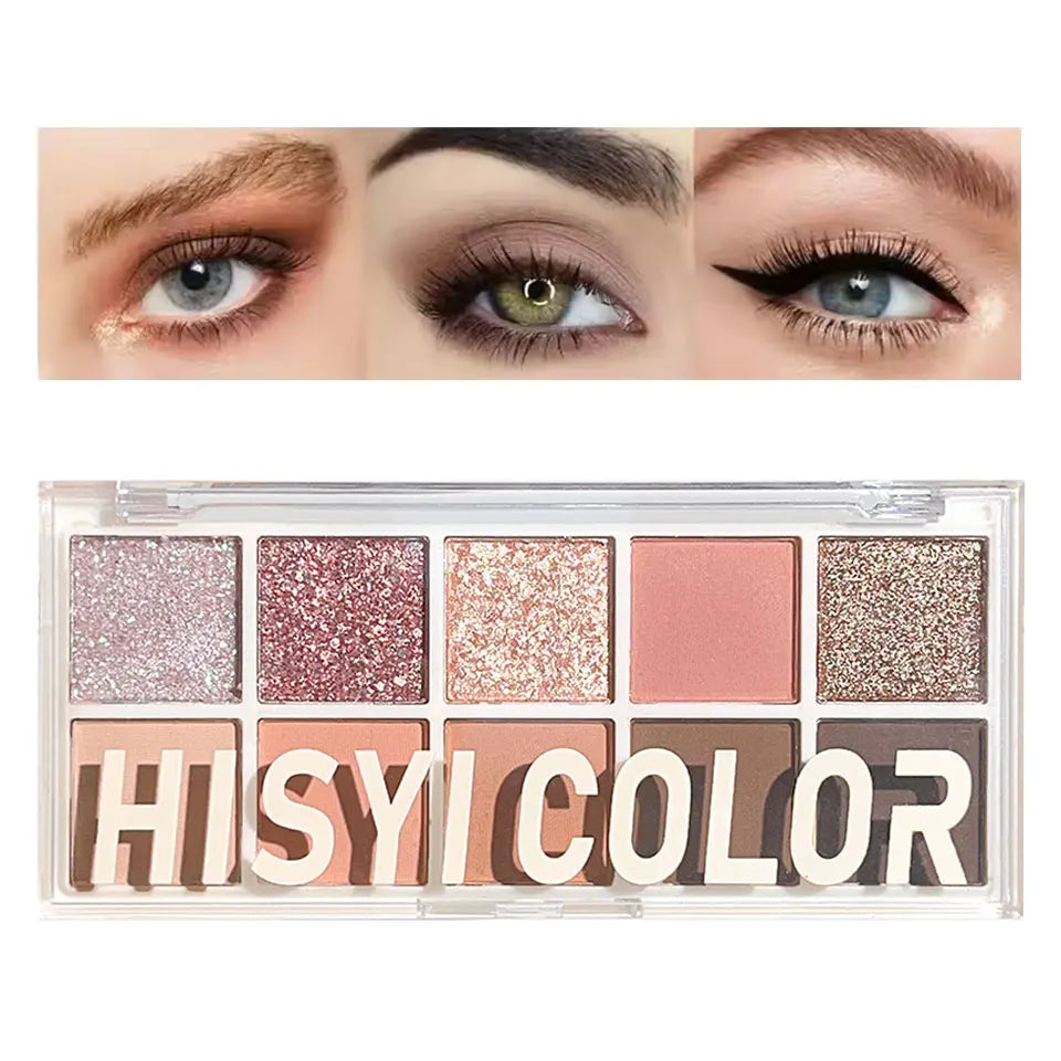 Rose Pink Color Eyeshadow Palette