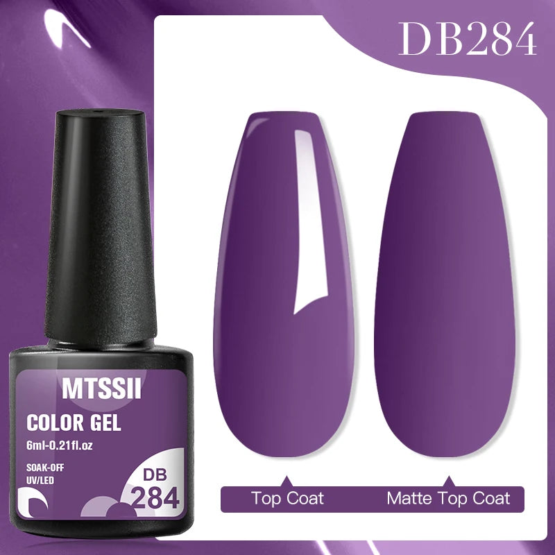 Dried Flower Gel Nail Polish
