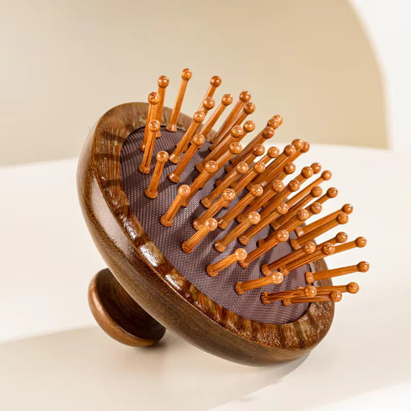 Wooden Anti-Static Massage Comb