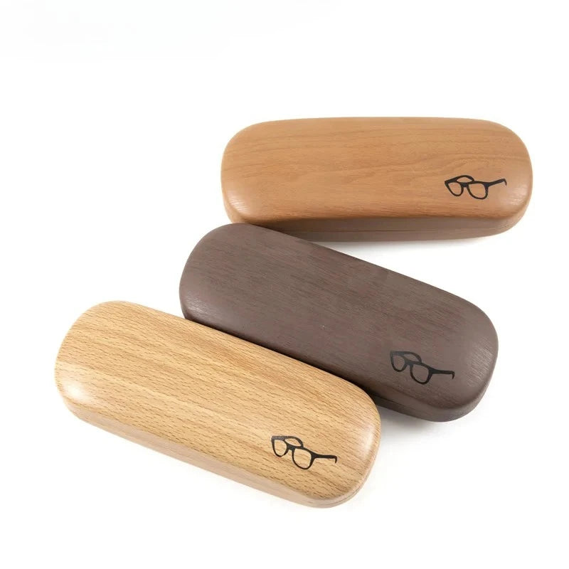 High-Quality Wooden Glasses Case