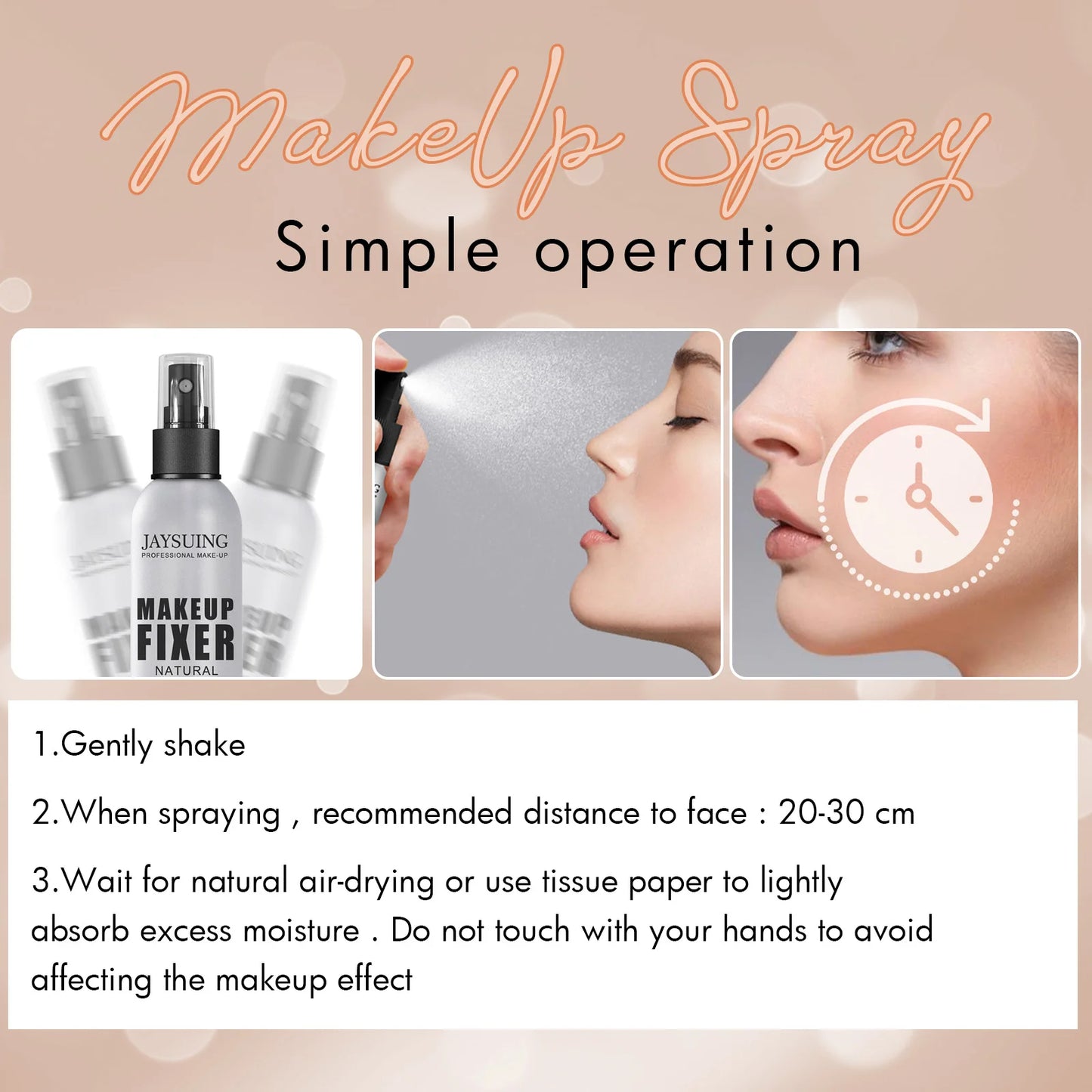 Matte Finishing Makeup Setting Spray