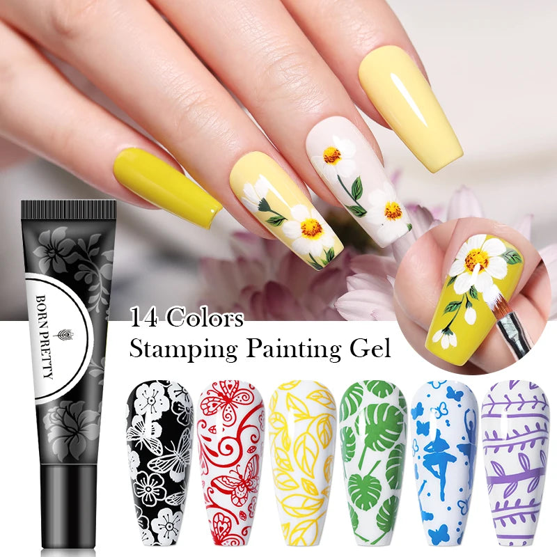 Nail Stamping Gel Polish