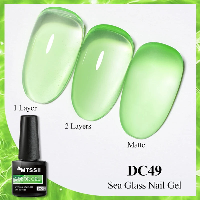 Dried Flower Gel Nail Polish
