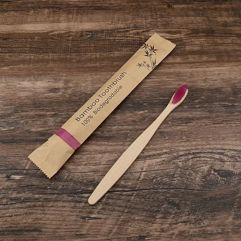 Natural Bamboo Soft Bristle Toothbrush