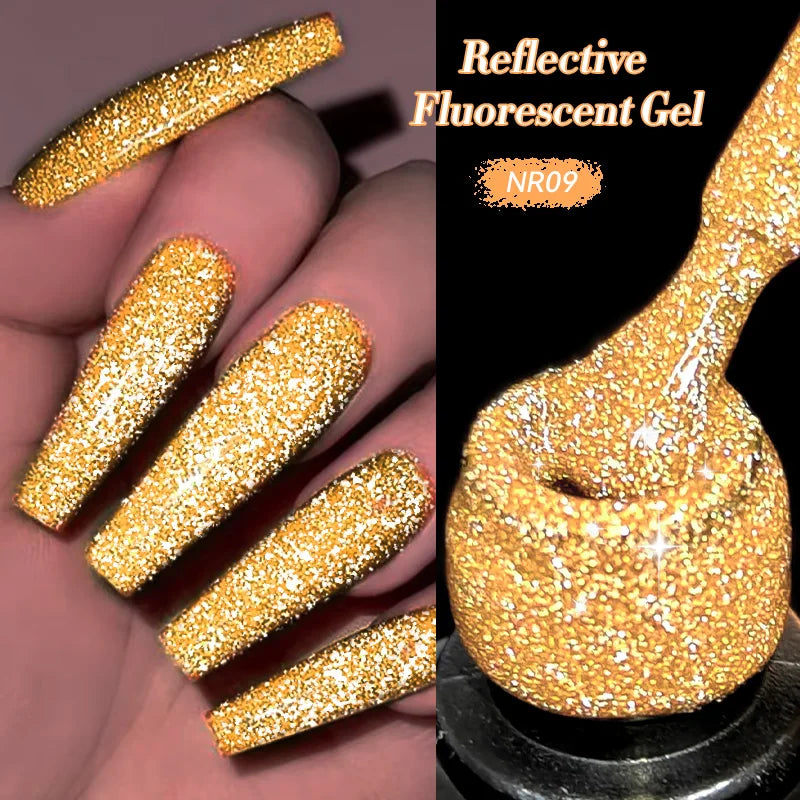 Reflective Metallic Gel Nail Polish