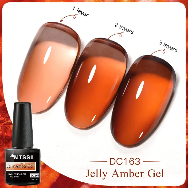 Dried Flower Gel Nail Polish