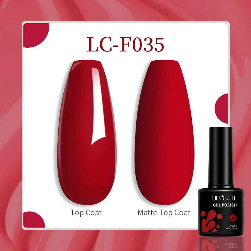 Red Series Nail Gel Polish