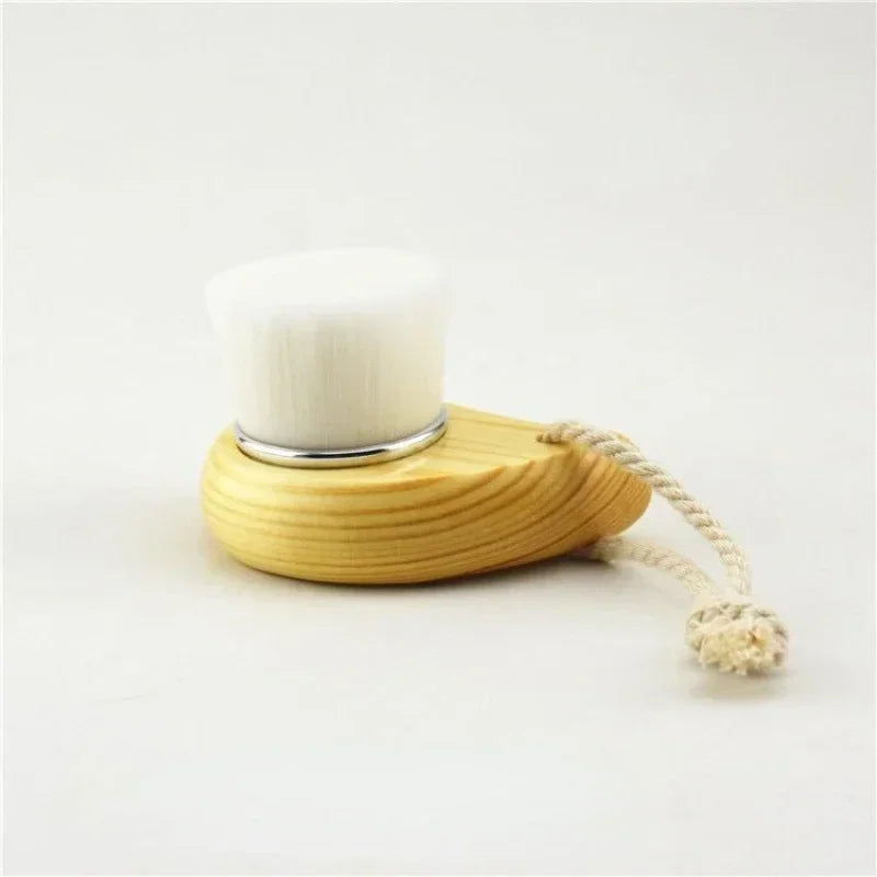 Wooden Face Cleaning Brush