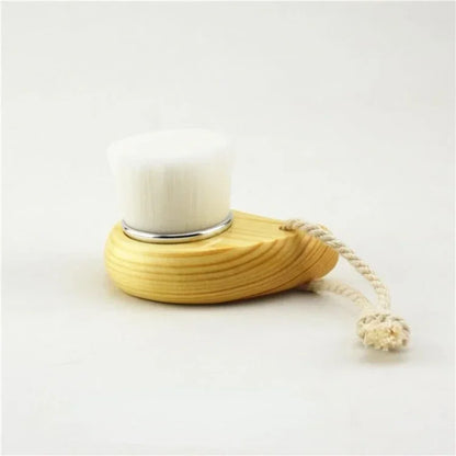 Wooden Face Cleaning Brush