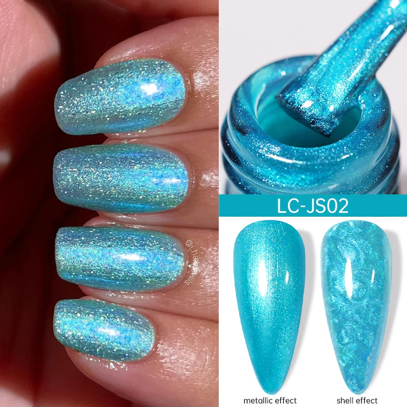 Reflective Metallic Gel Nail Polish