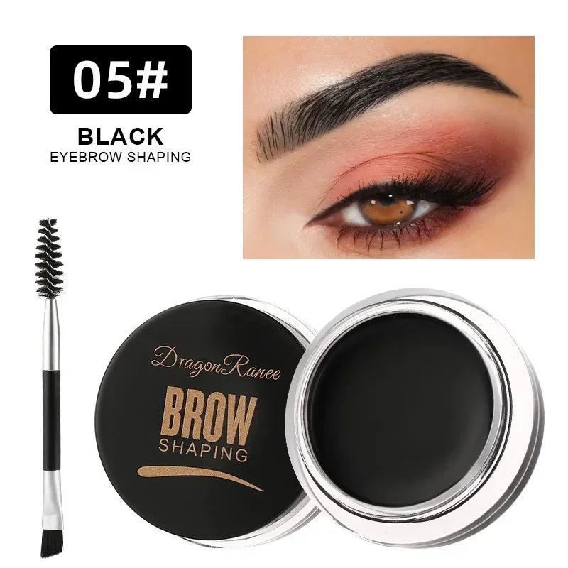 Eyebrow Dye Gel Makeup With Brush