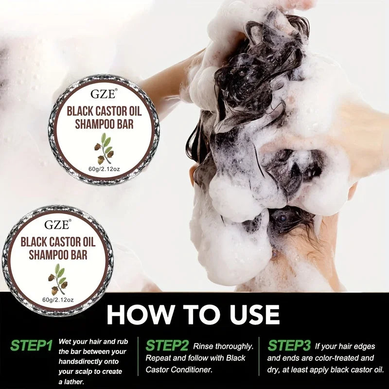 Jamaica Black Castor Oil Shampoo Bar