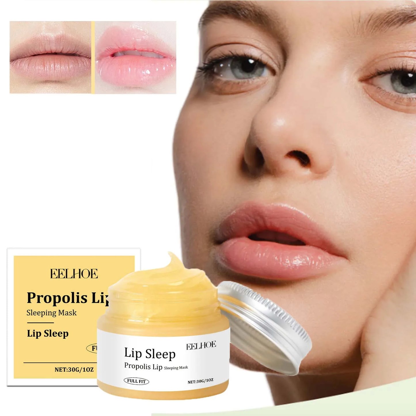 Exfoliating and Moisturizing Lip Mask