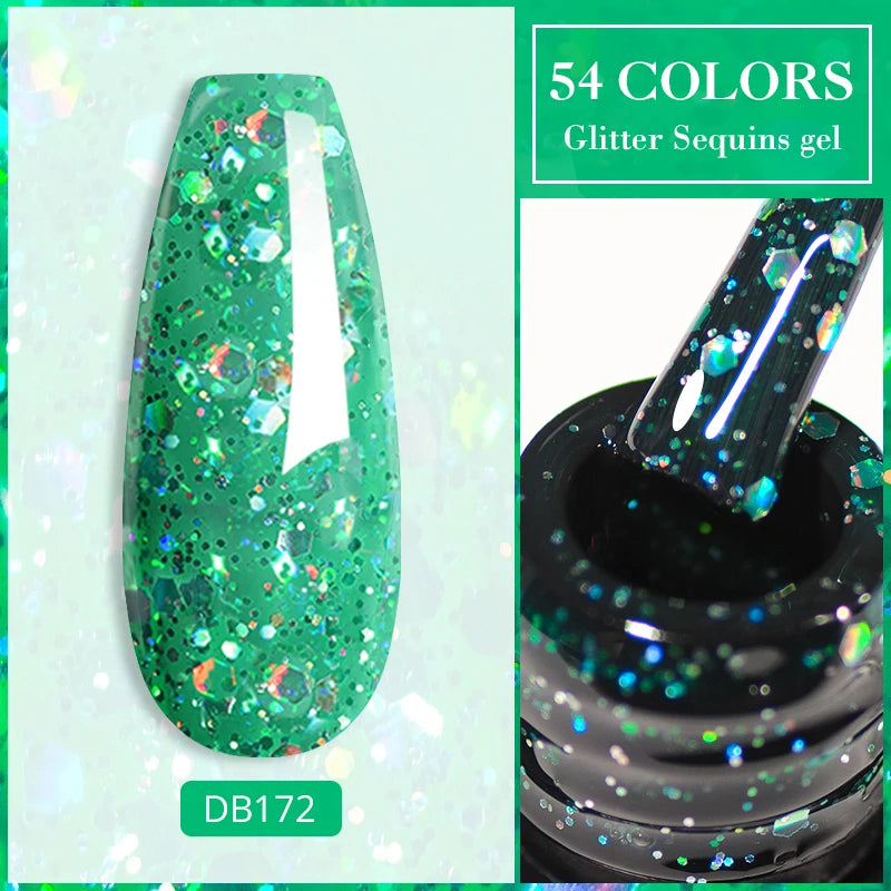 Dried Flower Gel Nail Polish